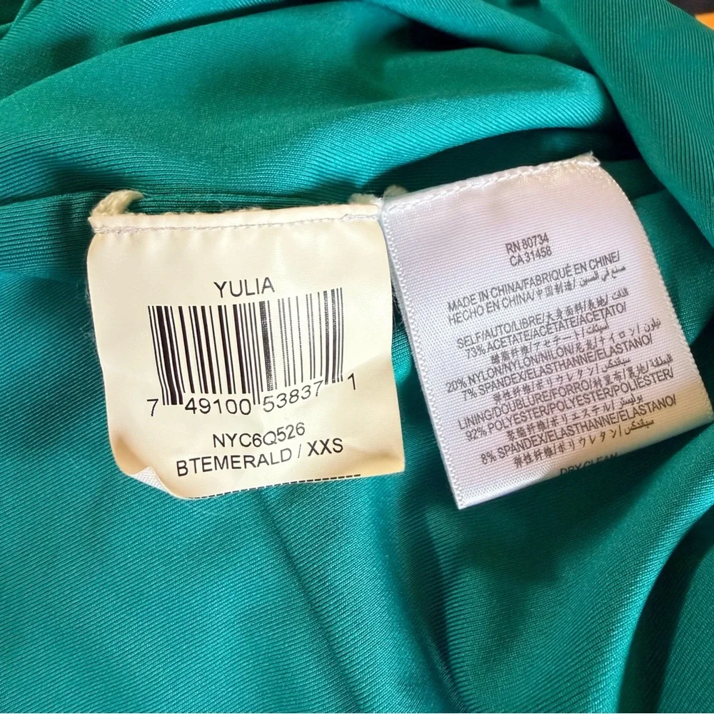 BCBGMAXAZRIA Teal Sleeveless RetrDress - Picture 9 of 12